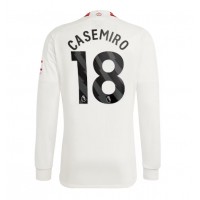 Koszulka piłkarska Manchester United Casemiro #18 Strój Trzeci 2023-24 tanio Długi Rękaw